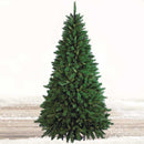 Albero di Natale New Tiffany Ø84x150 cm 438 Rami Super Folto con Base a Croce in PVC Verde      