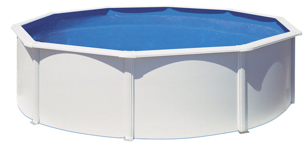 Piscine Hors Sol Ronde Ø460xh120 cm en Acier et PVC Gre Fidji sconto