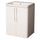 Meuble vasque 65,5x50,5x87 cm 2 Portes Montegrappa Novella Dipiù Blanc
