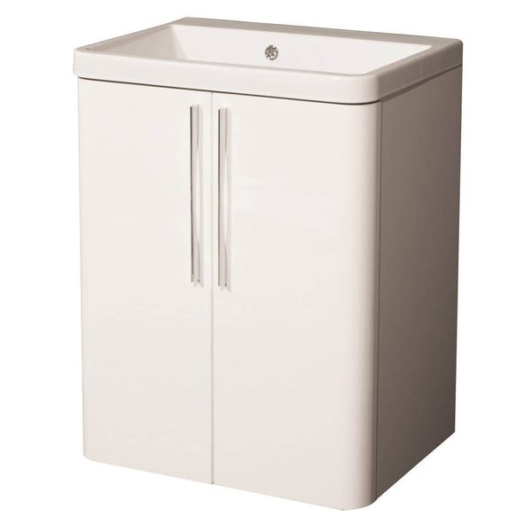 Meuble vasque 65,5x50,5x87 cm 2 Portes Montegrappa Novella Dipiù Blanc sconto