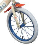 Bicicletta per Bambina 16"" 2 Freni con Licenza Disney Stitch Bianca