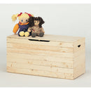 Cassapanca Baule in Legno Abete Grezzo 100x40x50cm Fumer Jolly