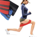 Set 3 Fasce Elastici di Resistenza per Allenamento Fitness in Poliestere Colorati