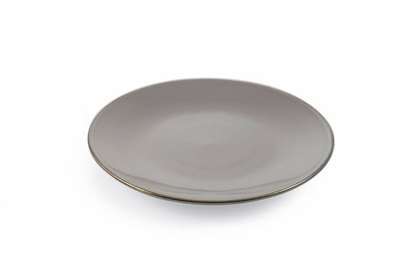 sconto Set de 6 Assiettes à Fruits Ø19,5x2 cm en Grès Marron VdE Tivoli 1996 Royal Passion