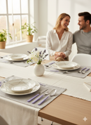 Servizio Set di Posate 24 Pezzi in Acciaio Eme Fast Lilla 65