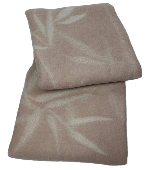 prezzo Coperta Pura Lana Doubleface 450 gr/mq Parker Crema Varie Misure
