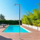 Doccia da Giardino ad Acqua Fredda in Acciaio Inox con Temporizzatore Sined Polifemo  