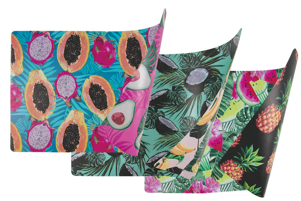 sconto Ensemble de 6 sets de table double face VdE Tivoli 1996 Esotica