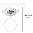 Set 3 Portasciugamano Rotondo H 31 cm