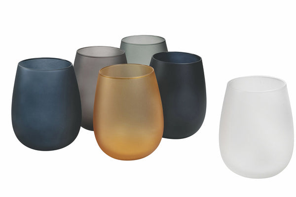 Ensemble de 6 verres à eau en verre 330 ml VdE Tivoli 1996 Cala Dorada Nouveau sconto