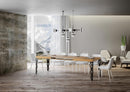 Tavolo Allungabile 180-440x90x77 cm Karamay Quercia Naturale