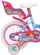 Bicicletta per Bambina 14" 2 Freni  Sea Life Verde Marine e Rosa