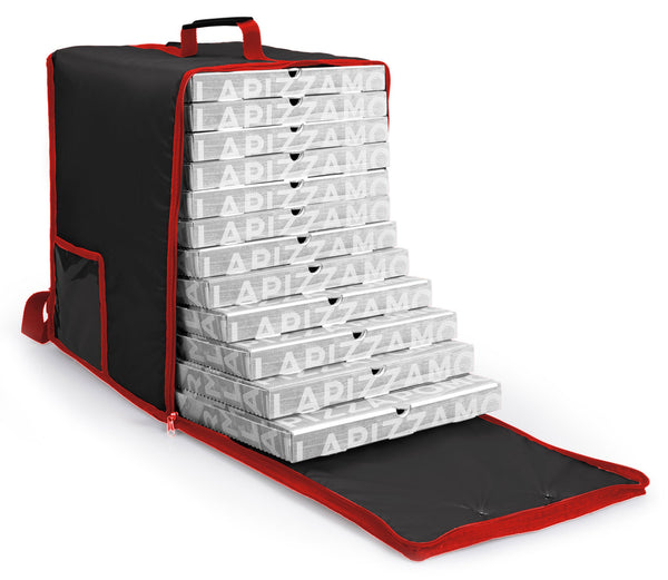 Sac à Dos Isotherme pour Pizzas à Emporter 15 Cartons Safemi Fast 15 Noir prezzo