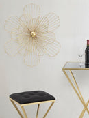 Pannello Flowery Stick 60x8x54 cm in Ferro Oro