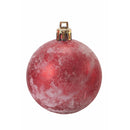 Set 20 Palle di Natale Ø6 cm in Plastica Rosso