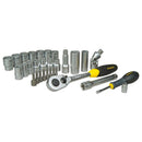 Set Chiavi a Bussola Cric + Cricchetto Bussole e inserti 1/2 - 30Pz Stanley