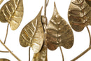 Pannello Super Leaf 109,5x2x110 cm in Ferro Oro