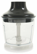Frullatore ad Immersione Tritatutto in Acciaio 700W 3 in 1 Kooper Frullatris Inox