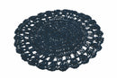 Set 6 Tovagliette Tonda Ø38 cm Villa d'Este Home Tivoli Uncinetto Ocean
