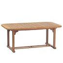 Tavolo Allungabile da Giardino 180/240x100xH75 cm in legno Brian