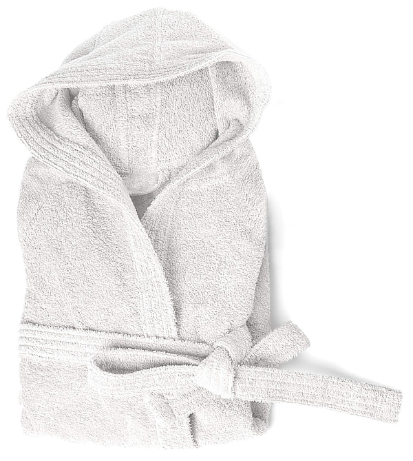 Peignoir en éponge 100% coton blanc online