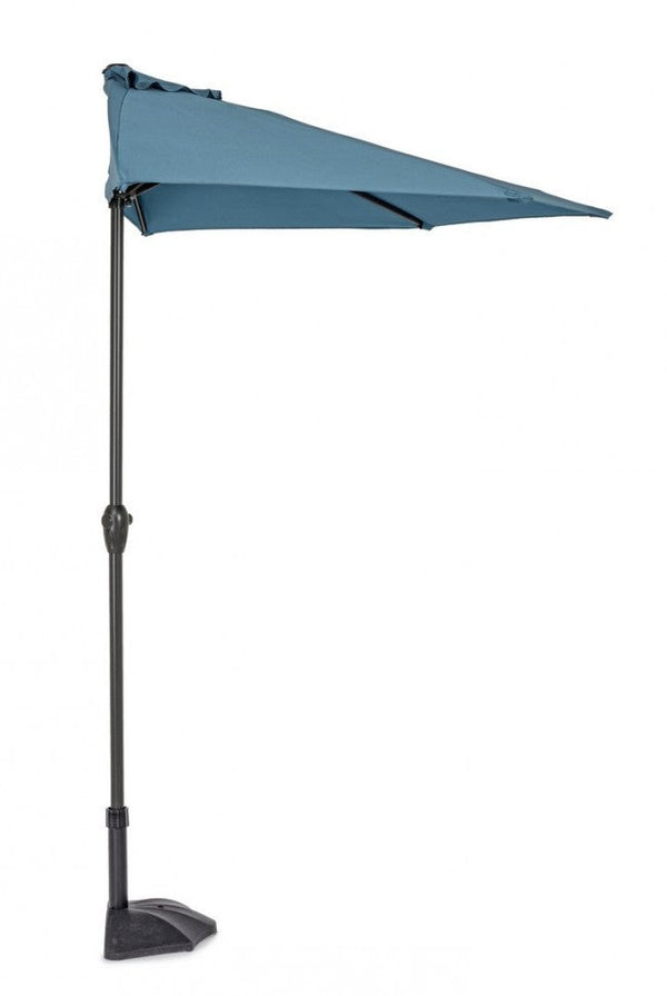 Kalife Mezzaluna Parasol de jardin en aluminium nuage 2,7 m online