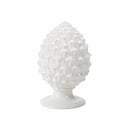 Pigna con Base Decorativa 8,5x8,5x14 cm  in Ceramica VdE Tivoli 1996 Pigna