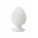 Pigna con Base Decorativa 8,5x8,5x14 cm  in Ceramica VdE Tivoli 1996 Pigna