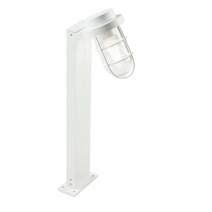 acquista Lampadaire de jardin E27 40W en aluminium sovil blanc