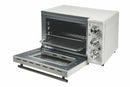 Forno Elettrico Ventilato 24 Litri 1300W con Vetro Kooper Great Stone