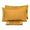 Ensemble de draps doubles au-dessus et en dessous et taies d'oreiller Garrini Clarice Gold de couleur unie