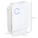 Deumidificatore Elettrico Portatile Serbatoio 1300ml 48W 