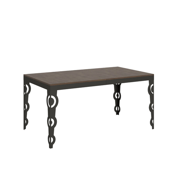 Tavolo Allungabile 160-264x90x80 cm Karamay Evolution Noce sconto