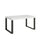 Tavolo Allungabile 160-420x90x77 cm Tecno Bianco Frassino