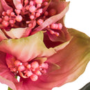 Set 2 Fiori Artificiali di Medinilla Altezza 86 cm Rosa