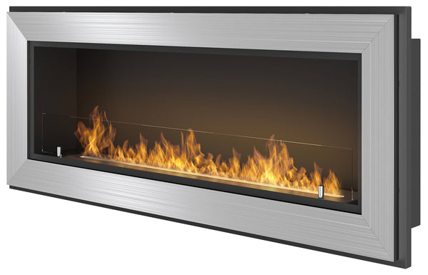 Cheminée Bioéthanol Murale 120x49 cm Frame 1200 Inox prezzo