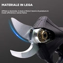 Forbici da Potatura Elettrica Cesoia Portatile con Doppia Batteria