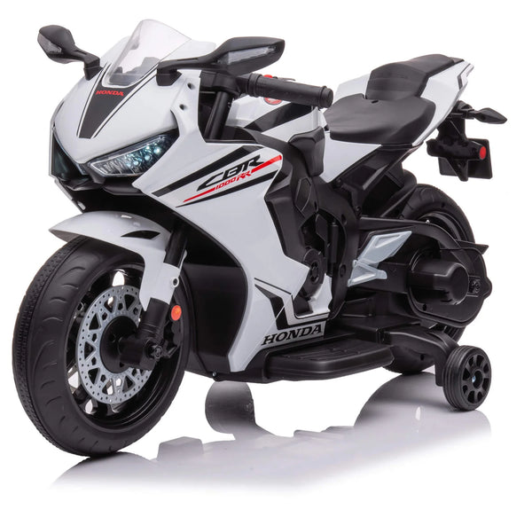 Moto Elettrica per Bambini 12V con Licenza Honda CBR 1000RR Bianca online