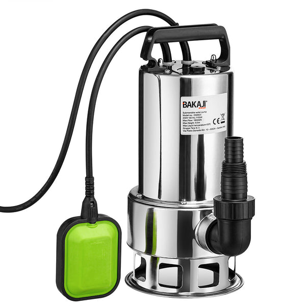 Pompa Immersione Sommersa Elettropompa Acque Scure Sporche 1100 W Profondita' 7M sconto