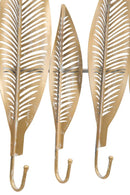 Appendiabiti Long Leaf 65x42,5x6 cm in Ferro 