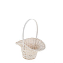 Set 6 Cesti Cappelli Vimini Ø Int 8 H 31 cm 