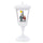 Lampadaire Nativité de Noël Blanc 58H cm Sons Lumières Mouvement