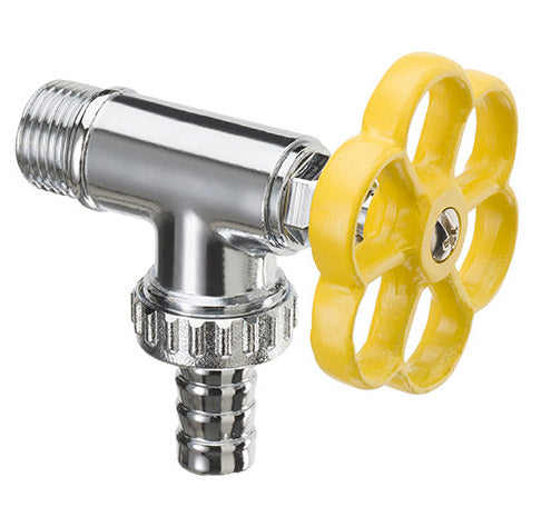 acquista Robinet latéral pour fontaine de jardin style bouche d'incendie Belfer RUB/014 jaune