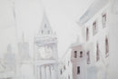 Dipinto su Tela Tram 80x3x80 cm in Legno e canvas