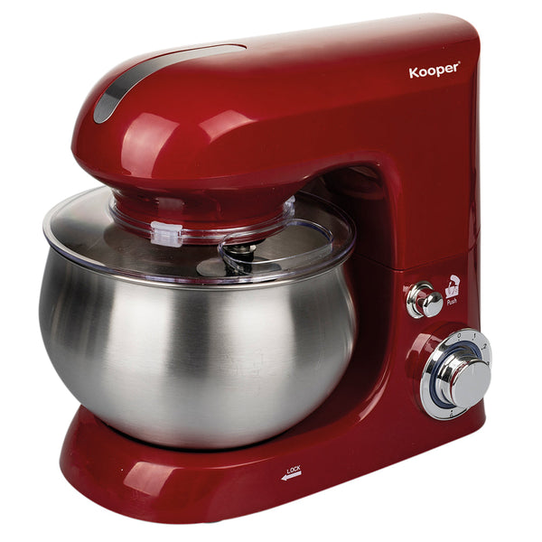 Batteur Planétaire 5 Litres 6 Vitesses 1300W Kooper Atena Rouge prezzo