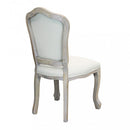 Sedia Charlene 52x50x100 h cm in Legno Beige