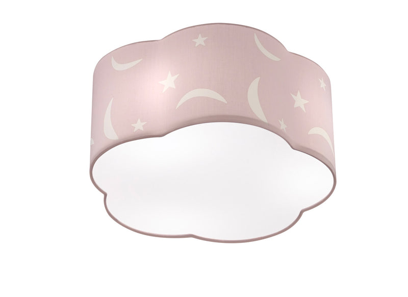 Plafoniera da Interno Attacco E27 in Metallo Bianco