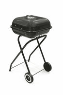Barbecue a Carbone Carbonella Quadrato 46x46 cm Soriani Nero