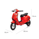 Moto Elettrica per Bambini Moto Deluxe 24V Rosso  