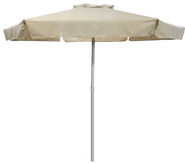 Parasol de Jardin Ø2m en Métal et Polyester Beige sconto